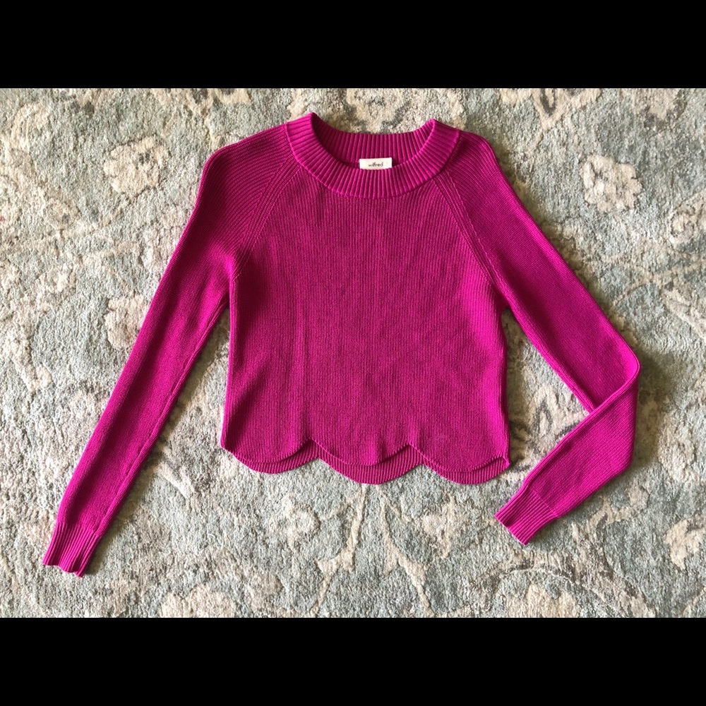 Wilfred crop sweater